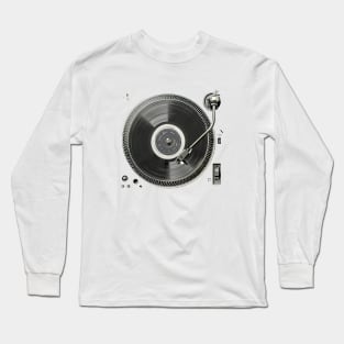 New Turntable with Record Long Sleeve T-Shirt